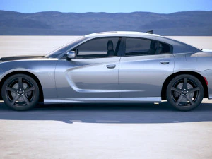 Dodge Charger SRT Hellcat 2019 3D Model