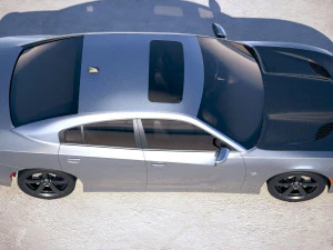 Dodge Charger SRT Hellcat 2019 3D Model