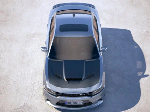 Dodge Charger SRT Hellcat 2019 3D Model