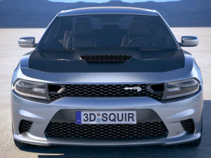 Dodge Charger SRT Hellcat 2019 3D Model