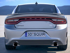 Dodge Charger SRT Hellcat 2019 3D Model