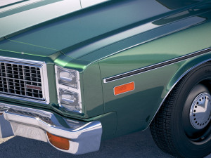 Dodge Monaco 1977 3D Модель