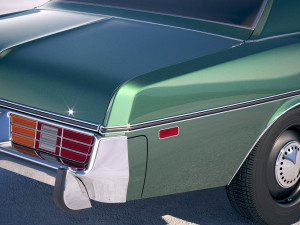 Dodge Monaco 1977 3D Модель