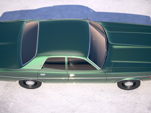 Dodge Monaco 1977 3D Модель