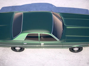 Dodge Monaco 1977 3D Model
