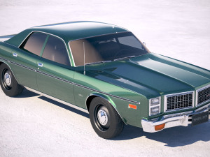 Dodge Monaco 1977 3D Модель