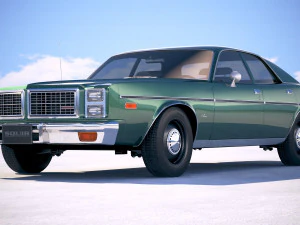 Dodge Monaco 1977 3D Model