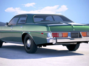 Dodge Monaco 1977 3D Model