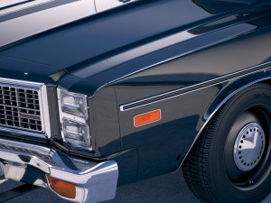 Dodge Monaco Police 1977 3D Model
