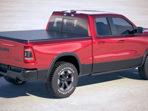 Dodge Ram 1500 Rebel 2019 3D Modell