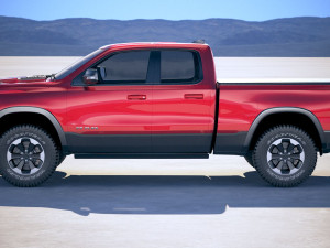 Dodge Ram 1500 Rebel 2019 3D Modell