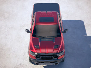 Dodge Ram 1500 Rebel 2019 3D Model