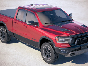 Dodge Ram 1500 Rebel 2019 3D Modell