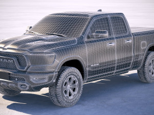 Dodge Ram 1500 Rebel 2019 3D Modell