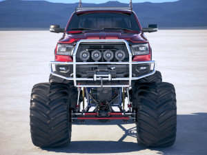 Dodge Ram 1500 Rebel 2019 Monstertruck 3D Model