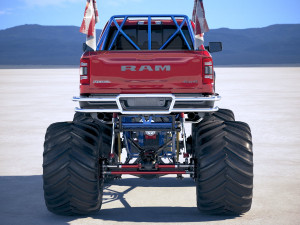 Dodge Ram 1500 Rebel 2019 Monstertruck 3D Model