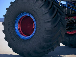 Dodge Ram 1500 Rebel 2019 Monstertruck 3D Model
