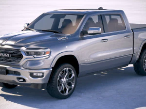 Dodge Ram 1500 2019 3D Model