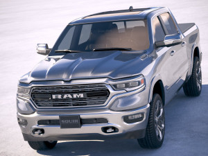 Dodge Ram 1500 2019 3D Model