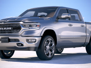 Dodge Ram 1500 2019 3D Model