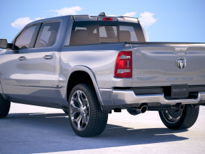 Dodge Ram 1500 2019 3D Model