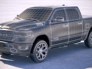 Dodge Ram 1500 2019 3D Model
