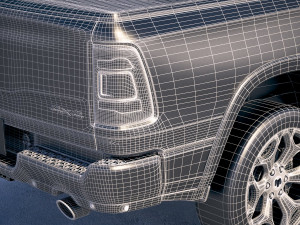 Dodge Ram 1500 2019 3D Model