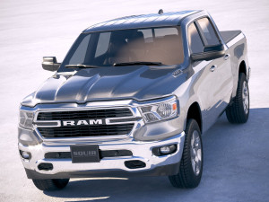 Dodge Ram Bighorn 2019 3Dモデル