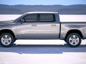 Dodge Ram Bighorn 2019 3D Model