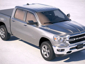 Dodge Ram Bighorn 2019 3D Model