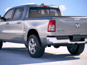 Dodge Ram Bighorn 2019 3D Model