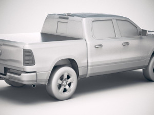 Dodge Ram Bighorn 2019 3Dモデル