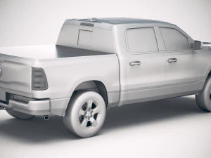 Dodge Ram Bighorn 2019 3D Model