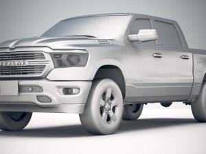Dodge Ram Bighorn 2019 3Dモデル