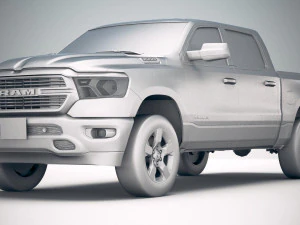 Dodge Ram Bighorn 2019 3D Model