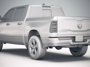 Dodge Ram Bighorn 2019 3D Model