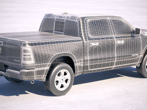 Dodge Ram Bighorn 2019 3Dモデル