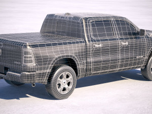 Dodge Ram Bighorn 2019 3Dモデル