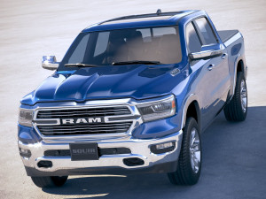 Dodge Ram Laramie 2019 3D-Modell
