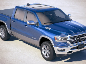 Dodge Ram Laramie 2019 3D-Modell