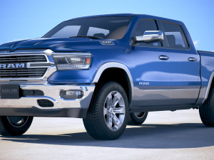 Dodge Ram Laramie 2019 3D-Modell