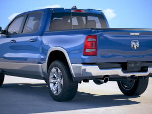 Dodge Ram Laramie 2019 3D-Modell