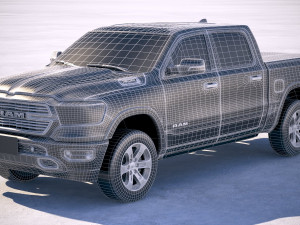 Dodge Ram Laramie 2019 3D-Modell