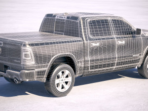 Dodge Ram Laramie 2019 3D-Modell