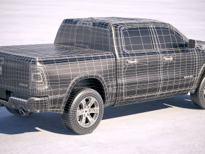 Dodge Ram Laramie 2019 3D-Modell
