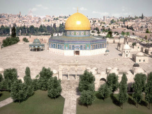 Dome of the Rock 3D मॉडल