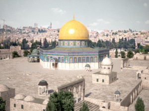 Dome of the Rock 3D मॉडल