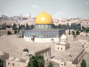 Dome of the Rock 3D Model