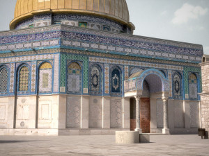 Dome of the Rock 3D मॉडल