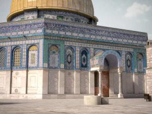 Dome of the Rock 3D Model